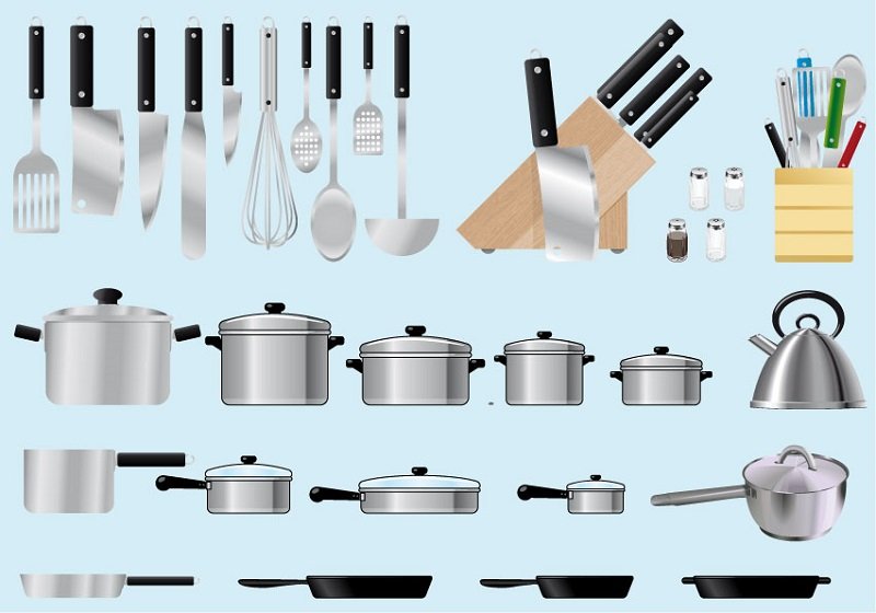 Strumenti da cucina: gli utensili per un set basic completo ed efficace